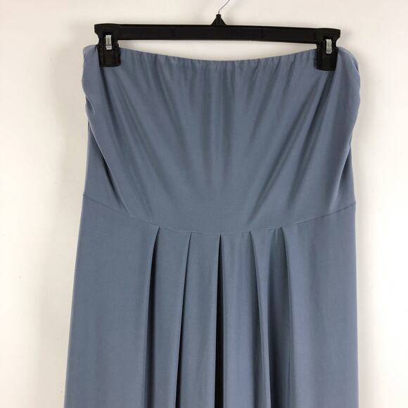 Loop Dress Carlos Saavedra LJ-Loop-Long Maxi Dress XL Blue Grey Silverstone - Picture 12 of 16